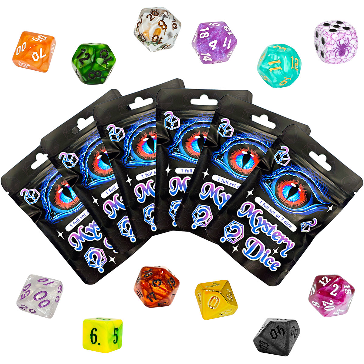 Board Game Dungeons And Dragons - 30Pcs/set New Design Suprise Mysterious Dice
