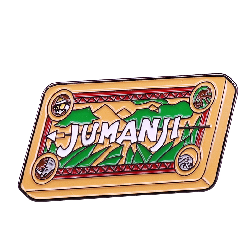 Jumanji enamel pin Mysterious  - Board Game Jumanji ulasan dan harga