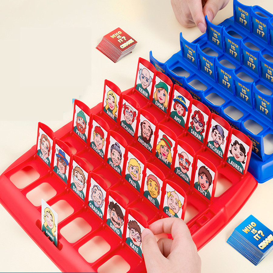 Guess who I am Board Game Pare - Board Game Who Is It ulasan dan harga