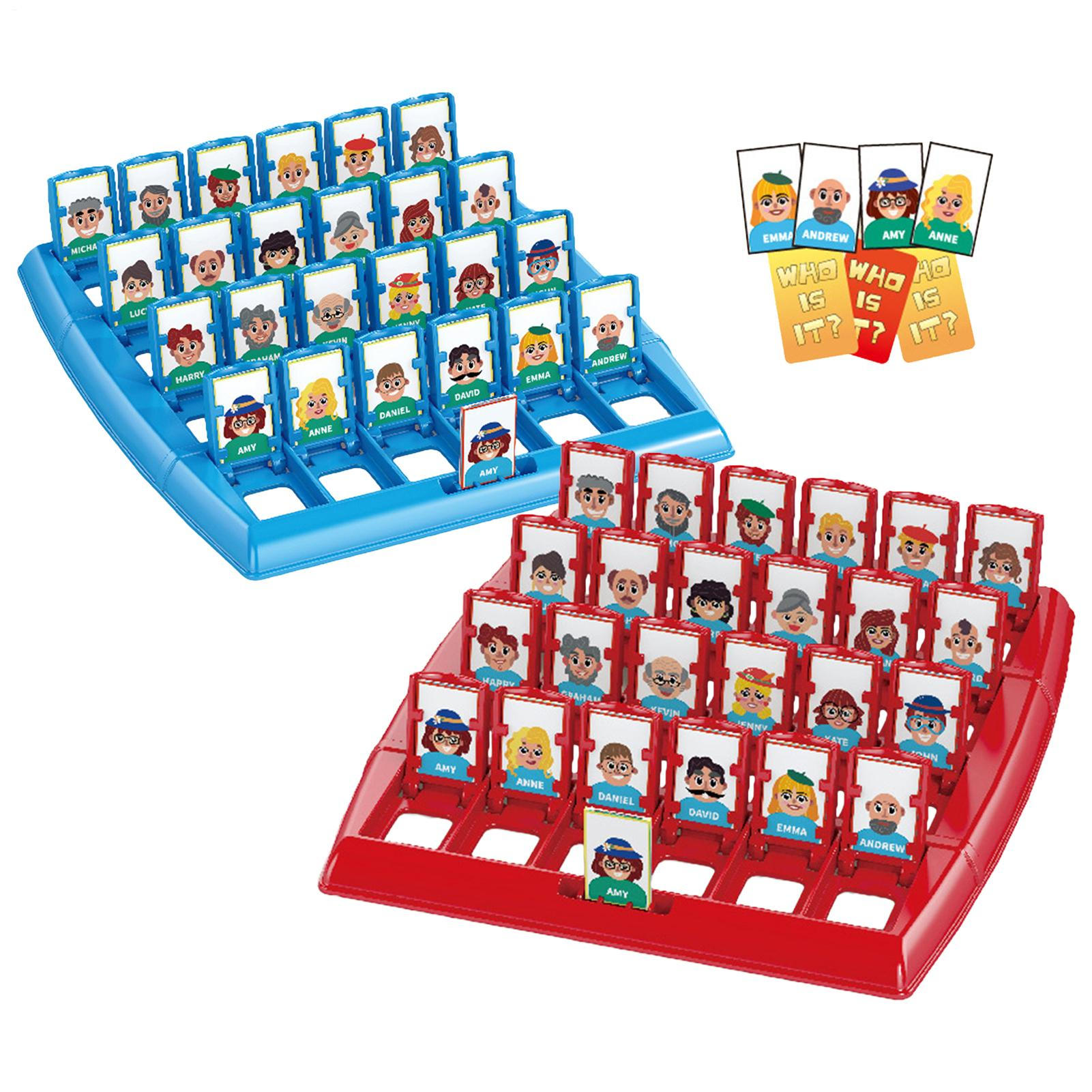Two-Player Educational Toy Int - Board Game Who Is It ulasan dan harga