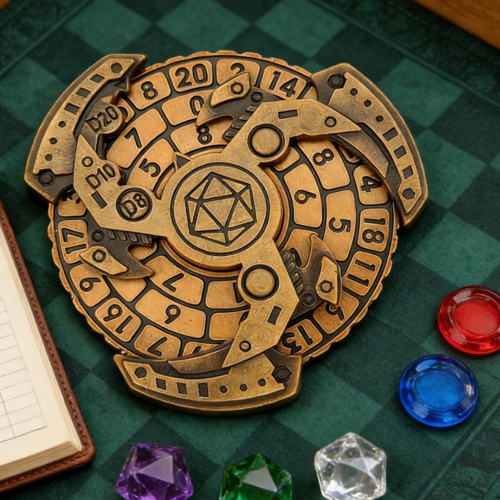 Gyro D&D Dice Set, 7 in 1 Meta - Board Game Dungeons And Dragons ulasan dan harga