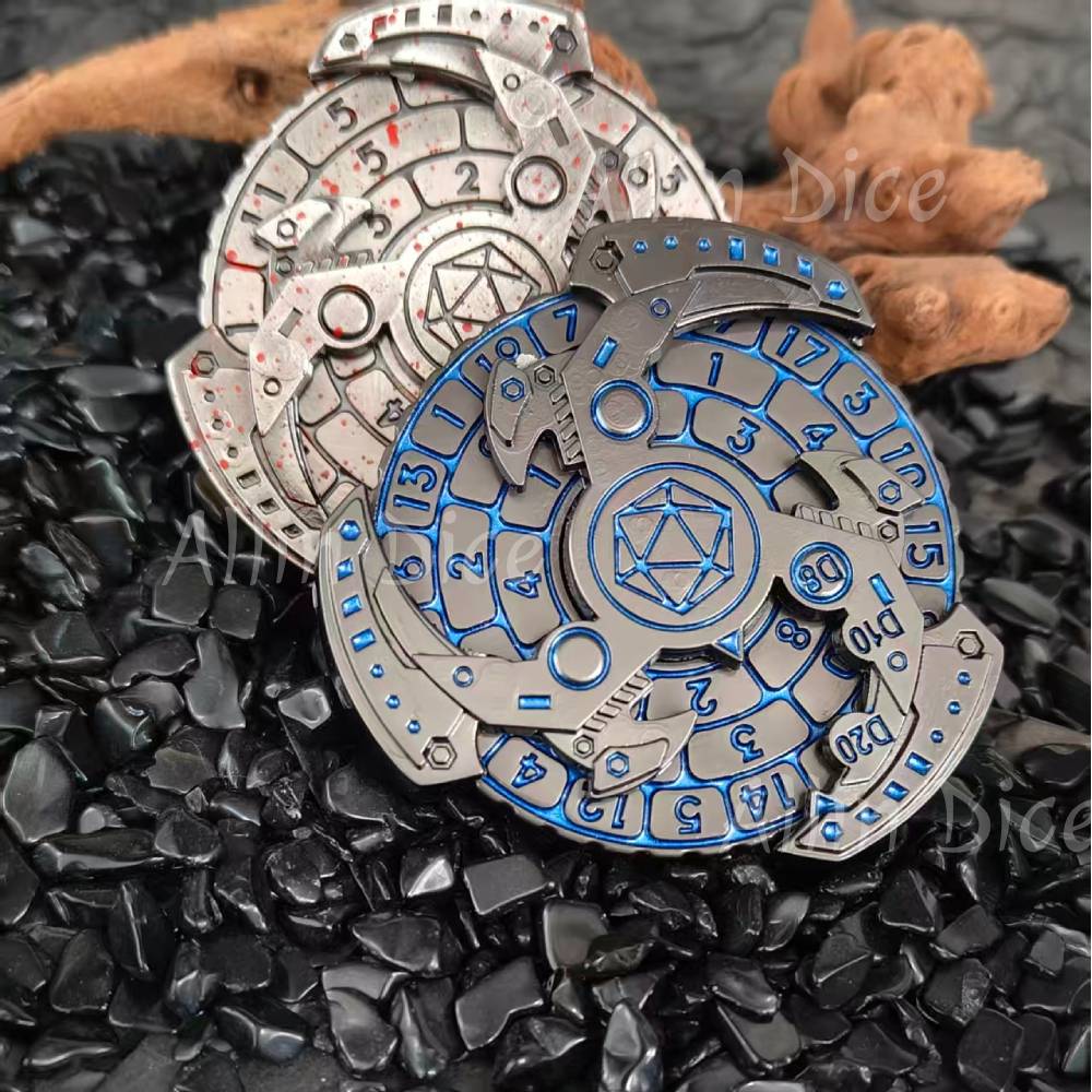 Gyro D&D Dice Set, 7 in 1 Meta - Board Game Dungeons And Dragons ulasan dan harga