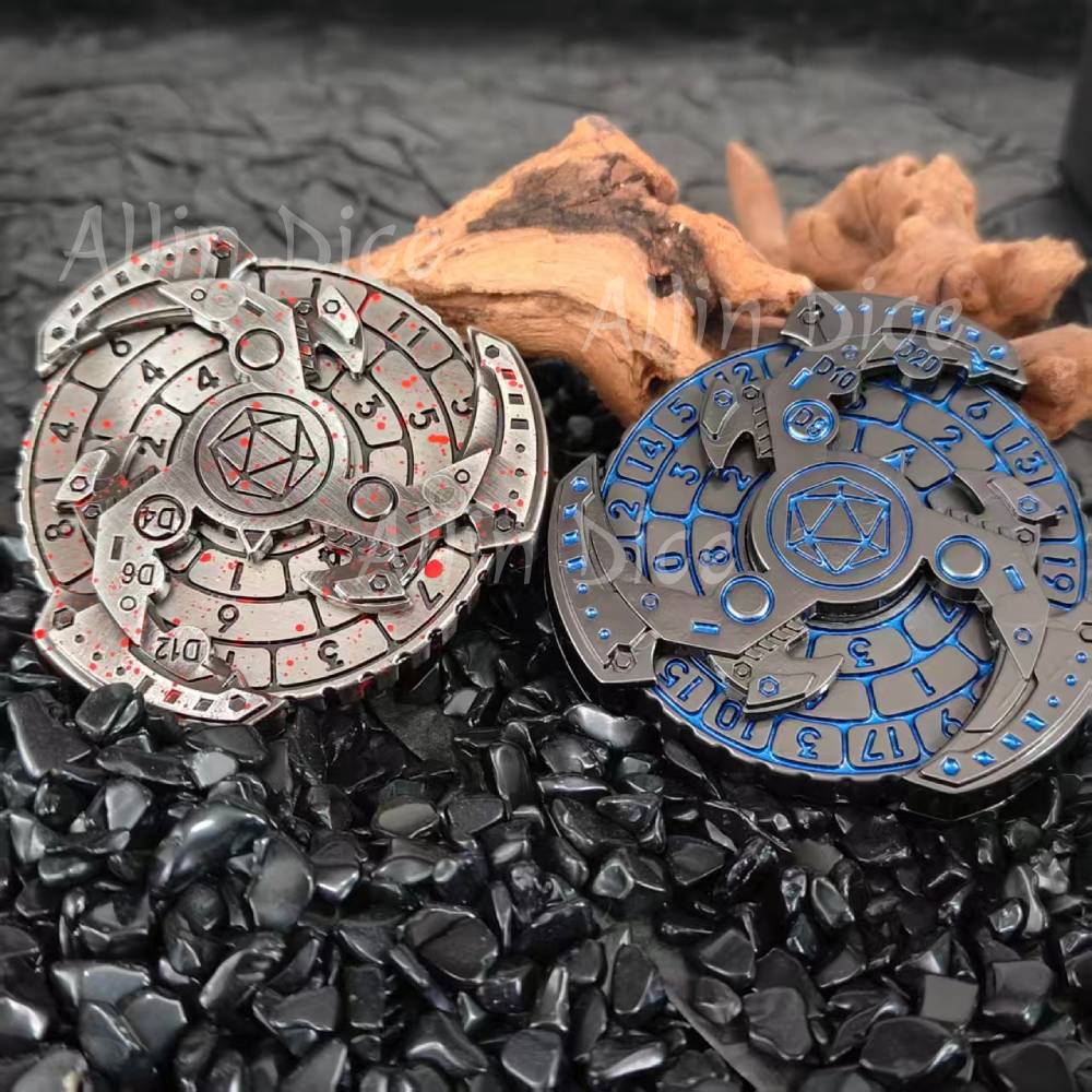 Gyro D&D Dice Set, 7 in 1 Meta - Board Game Dungeons And Dragons ulasan dan harga