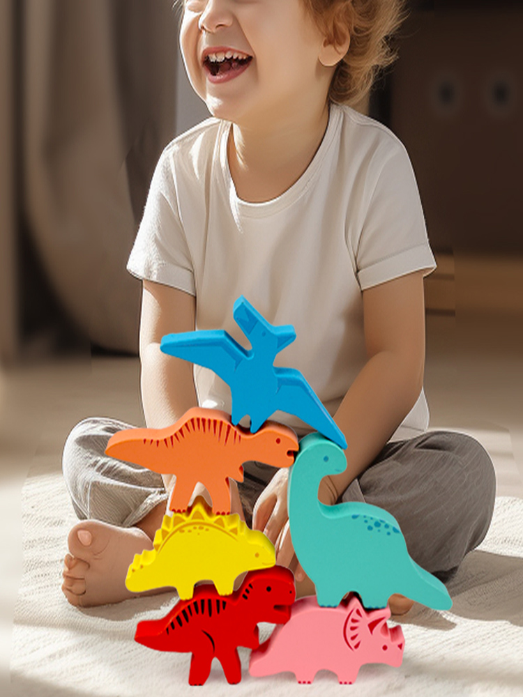 Wooden Balance Blocks Toys For - Board Game Nature ulasan dan harga