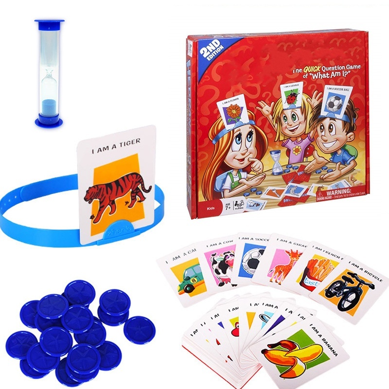 Kids Funny Cards Board Game To - Board Game Who Is It ulasan dan harga