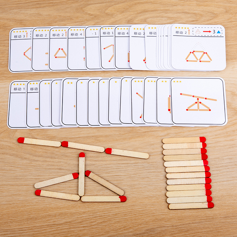 Montessori Matches Puzzles Gam - Board Game Nature ulasan dan harga