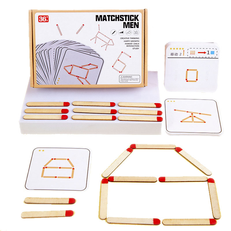 Montessori Matches Puzzles Gam - Board Game Nature ulasan dan harga