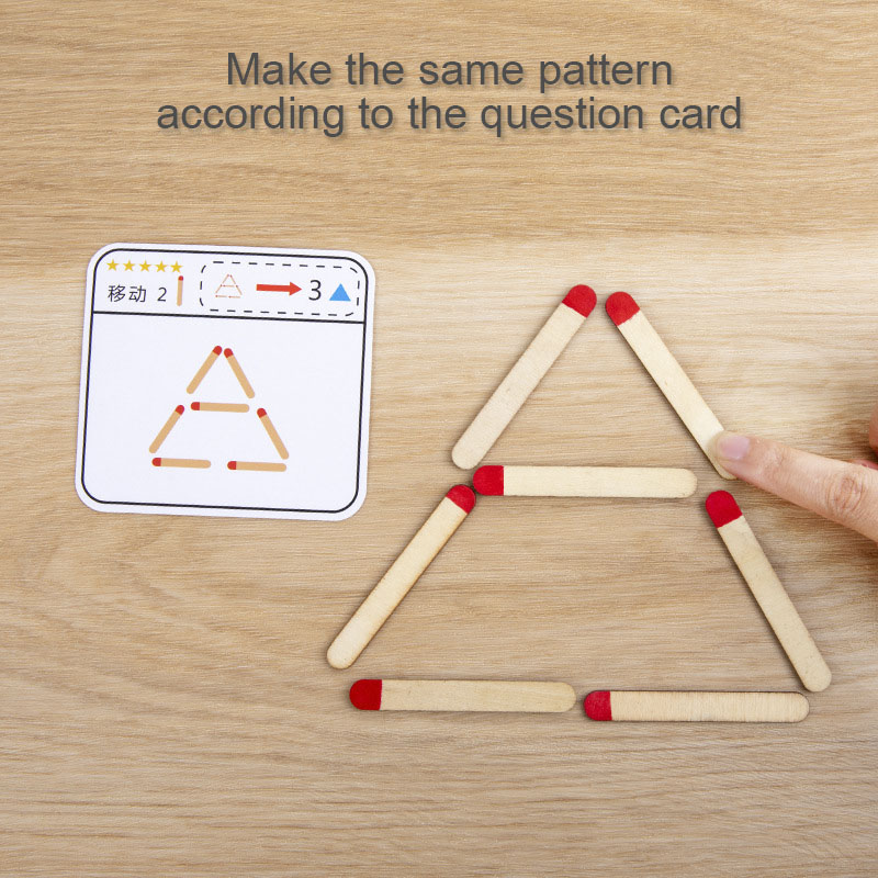 Montessori Matches Puzzles Gam - Board Game Nature ulasan dan harga