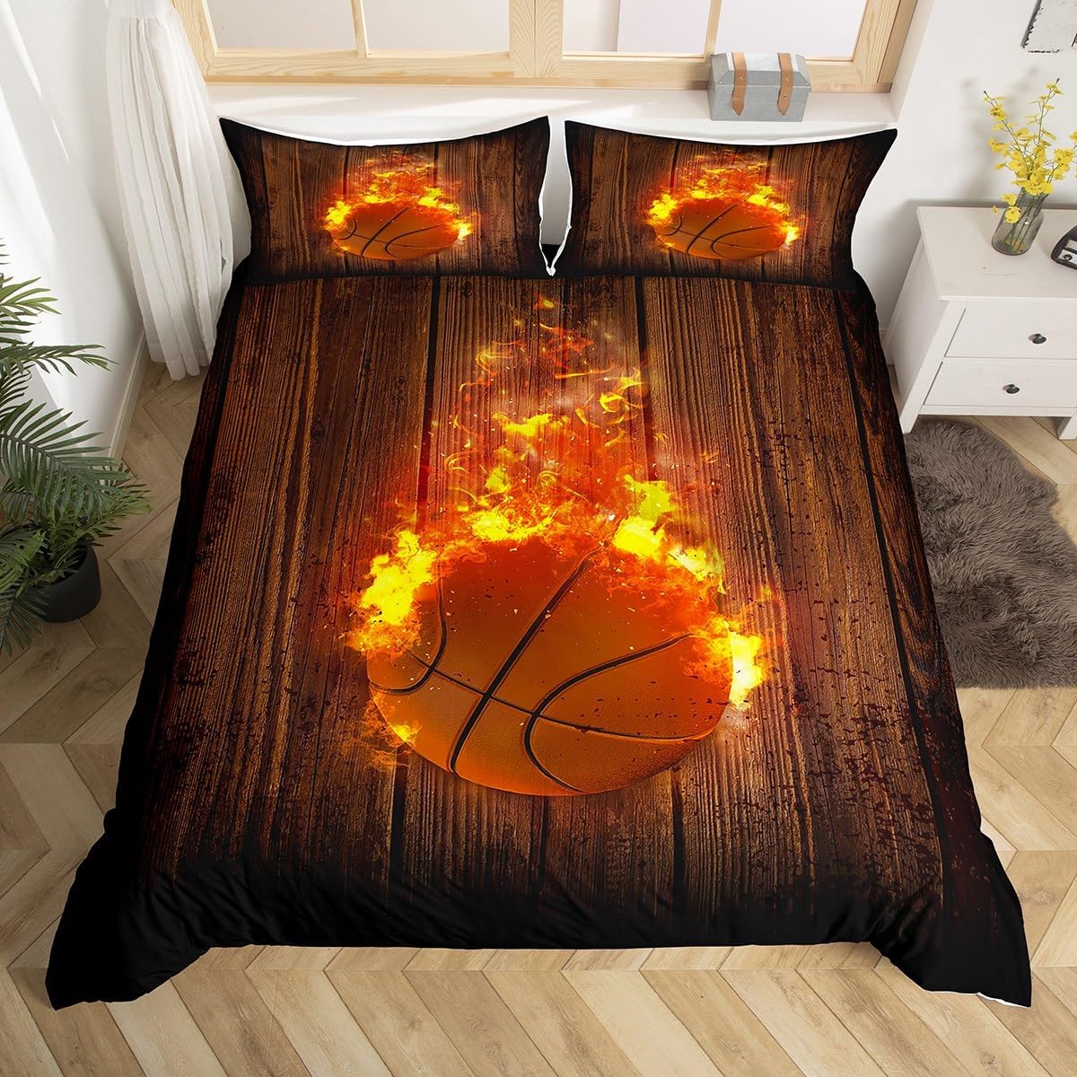 Basketball Duvet Cover Twin Qu - Board Game Nations ulasan dan harga