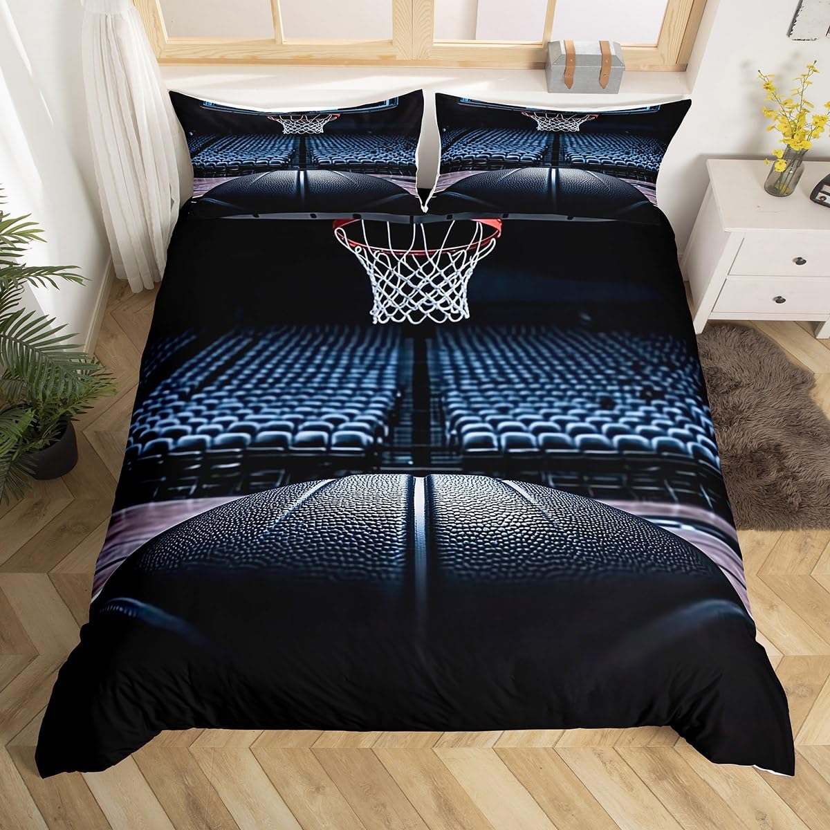 Basketball Duvet Cover Twin Qu - Board Game Nations ulasan dan harga