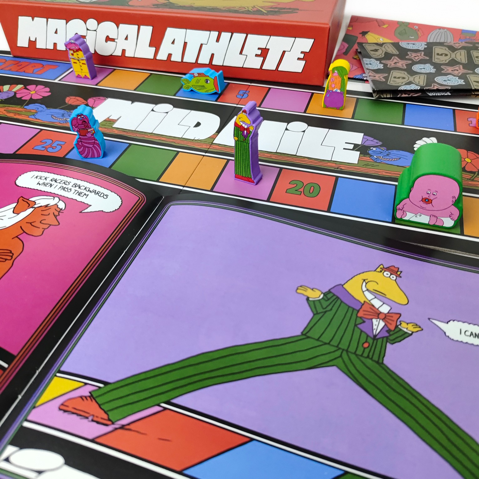 MAGICAL ATHLETE Card Game Part - Board Game Splendor ulasan dan harga
