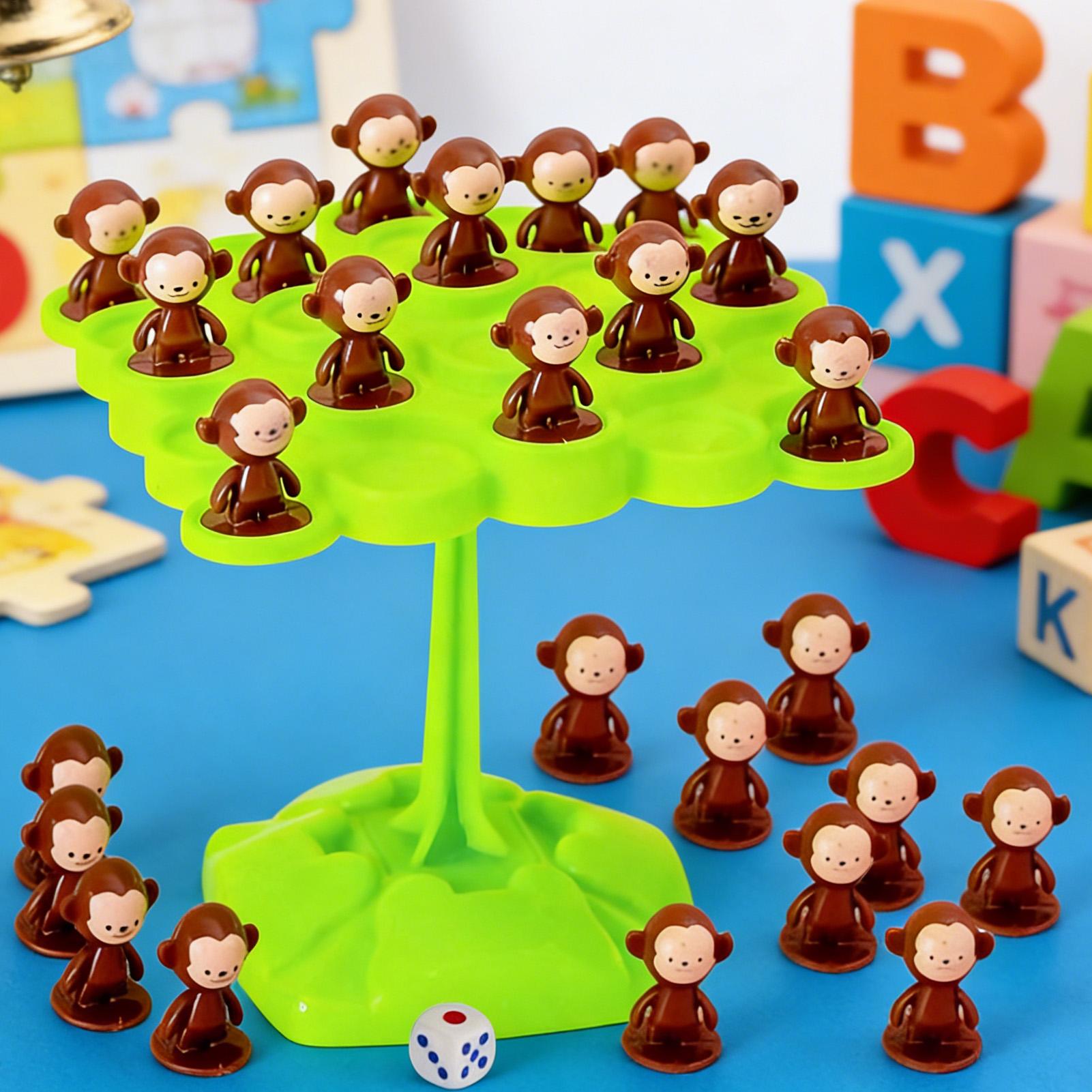 Monkey Balance Tree Focus Bala - Board Game Nature ulasan dan harga