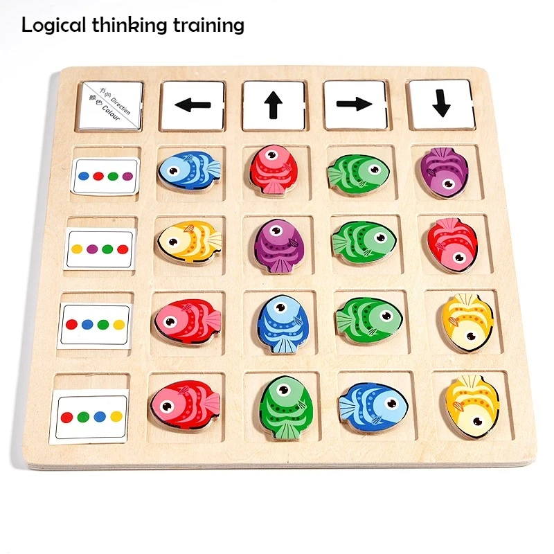 Wooden Montessori Toys Childre - Board Game Nature ulasan dan harga