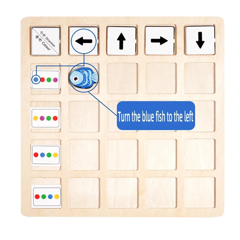Wooden Montessori Toys Childre - Board Game Nature ulasan dan harga