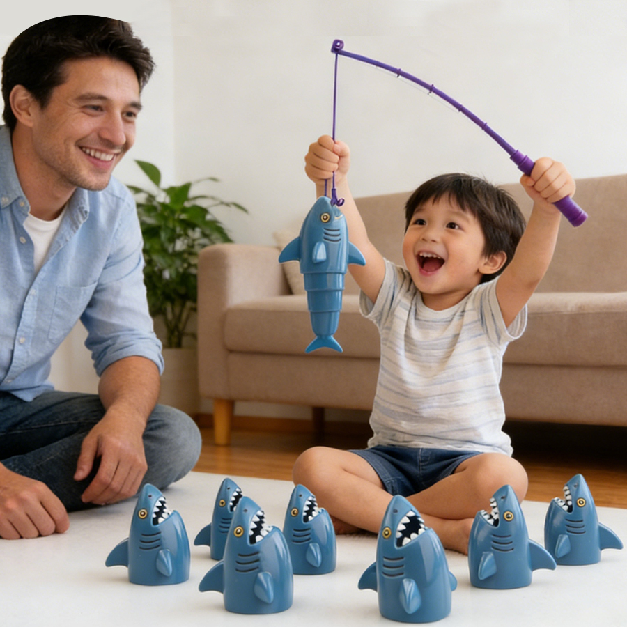 Popular Shark Style Fishing Bo - Board Game Nature ulasan dan harga