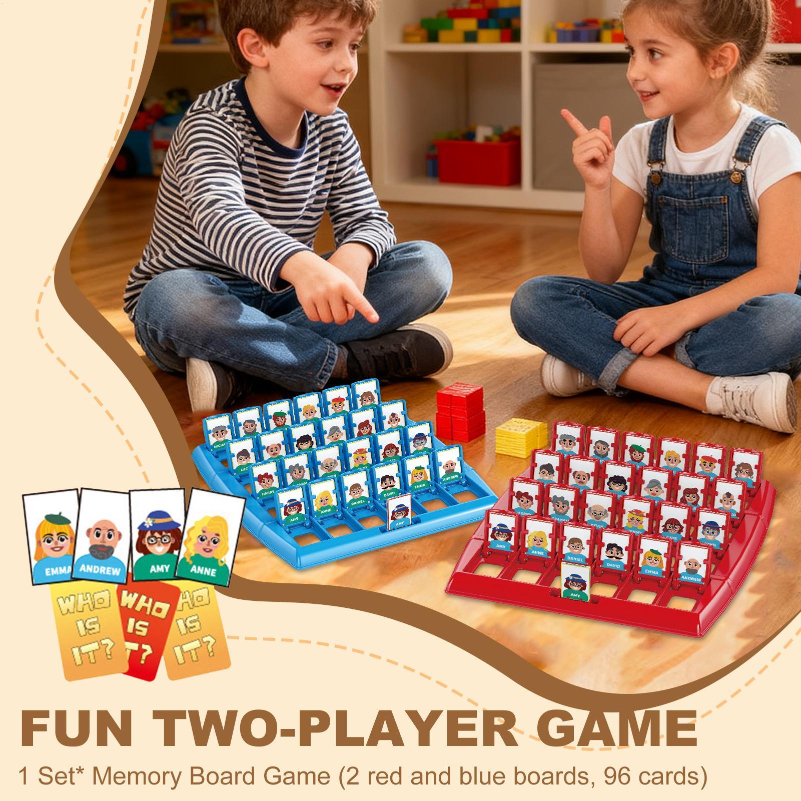 Guesses Who I Am Board Game Me - Board Game Who Is It ulasan dan harga