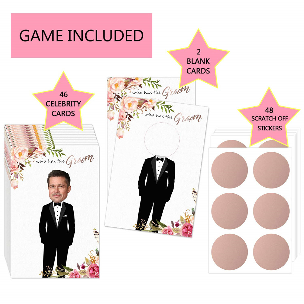 Bridal Shower Games - Who Has  - Board Game Who Is It ulasan dan harga