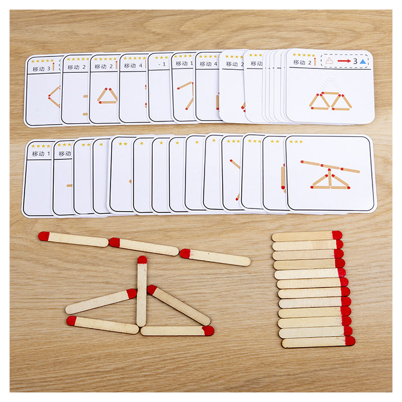 Montessori Matches Puzzles Gam - Board Game Nature ulasan dan harga