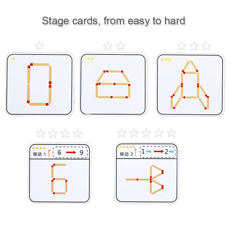 Montessori Matches Puzzles Gam - Board Game Nature ulasan dan harga