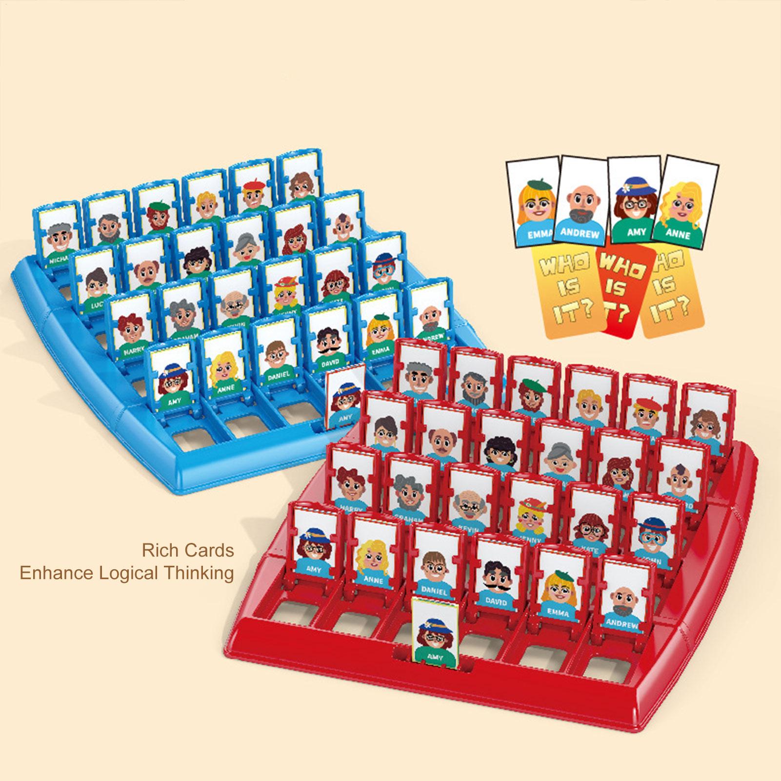 min size Guess who I am board  - Board Game Who Is It ulasan dan harga
