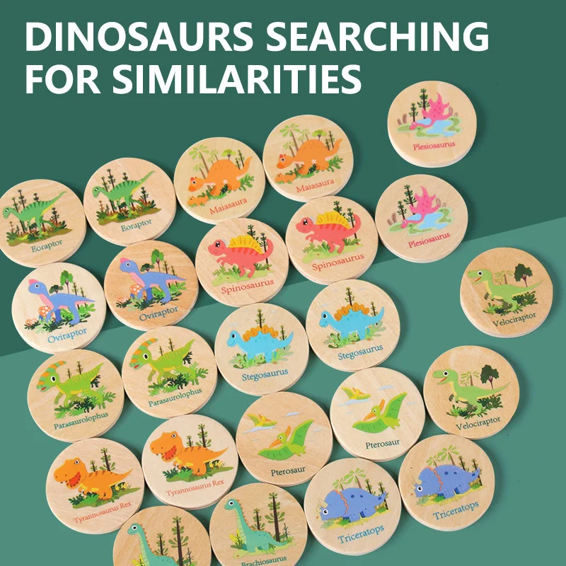 Memory Game Dinosaur Matching  - Board Game Nature ulasan dan harga