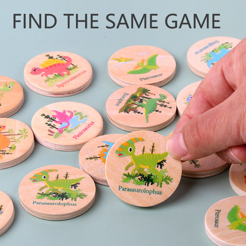 Memory Game Dinosaur Matching  - Board Game Nature ulasan dan harga