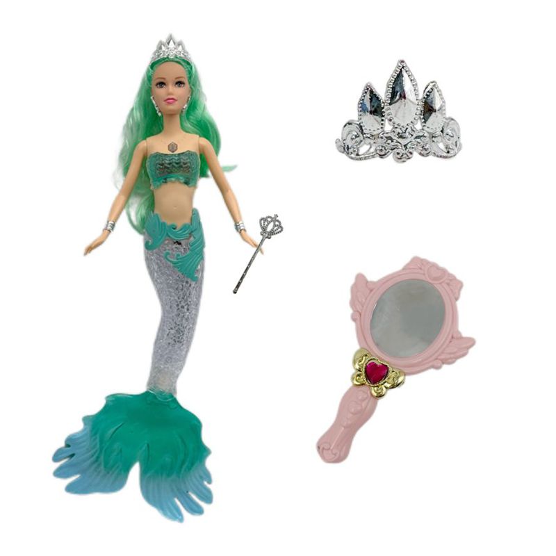 Mermaid Doll 14 Inch Music Toy - Board Game Who Is It ulasan dan harga
