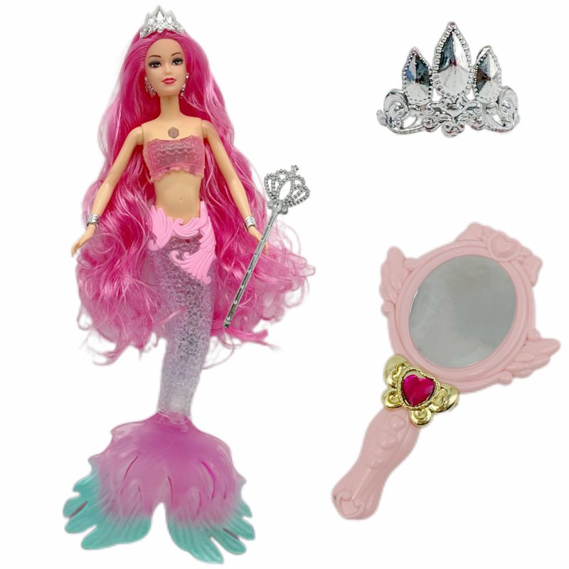 Mermaid Doll 14 Inch Music Toy - Board Game Who Is It ulasan dan harga