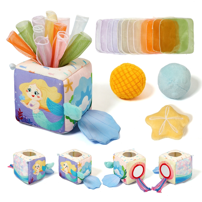 Baby Montessori Toy cotton Mag - Board Game Nature ulasan dan harga