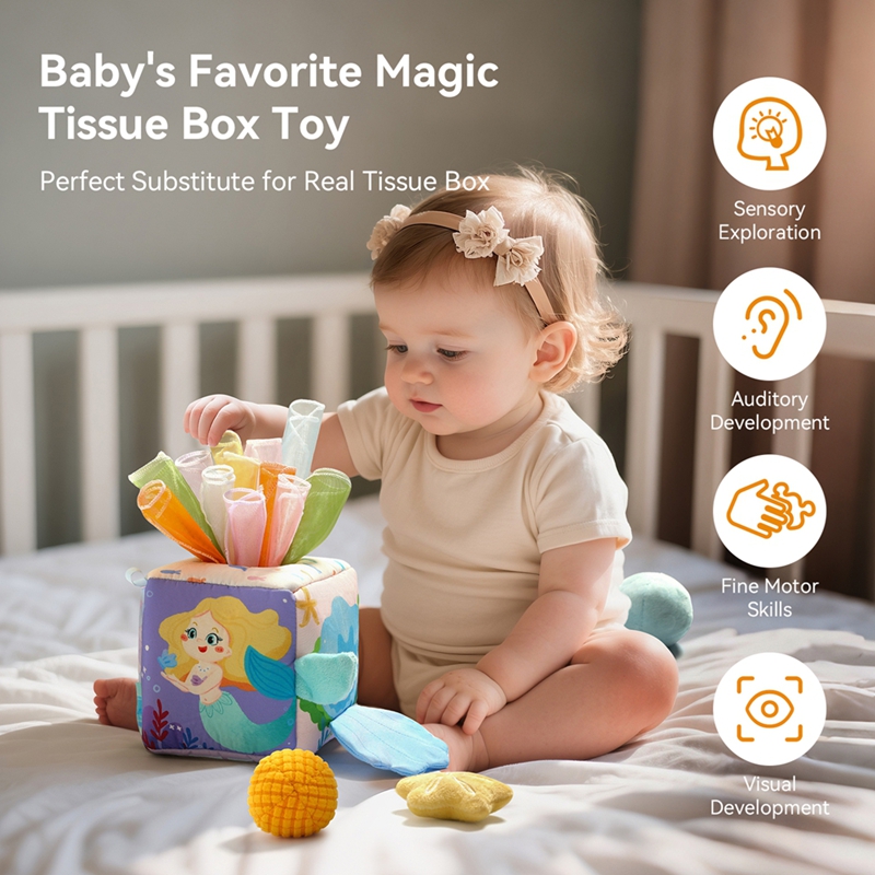 Baby Montessori Toy cotton Mag - Board Game Nature ulasan dan harga