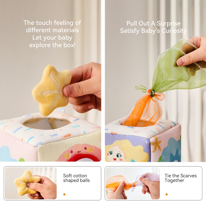 Baby Montessori Toy cotton Mag - Board Game Nature ulasan dan harga