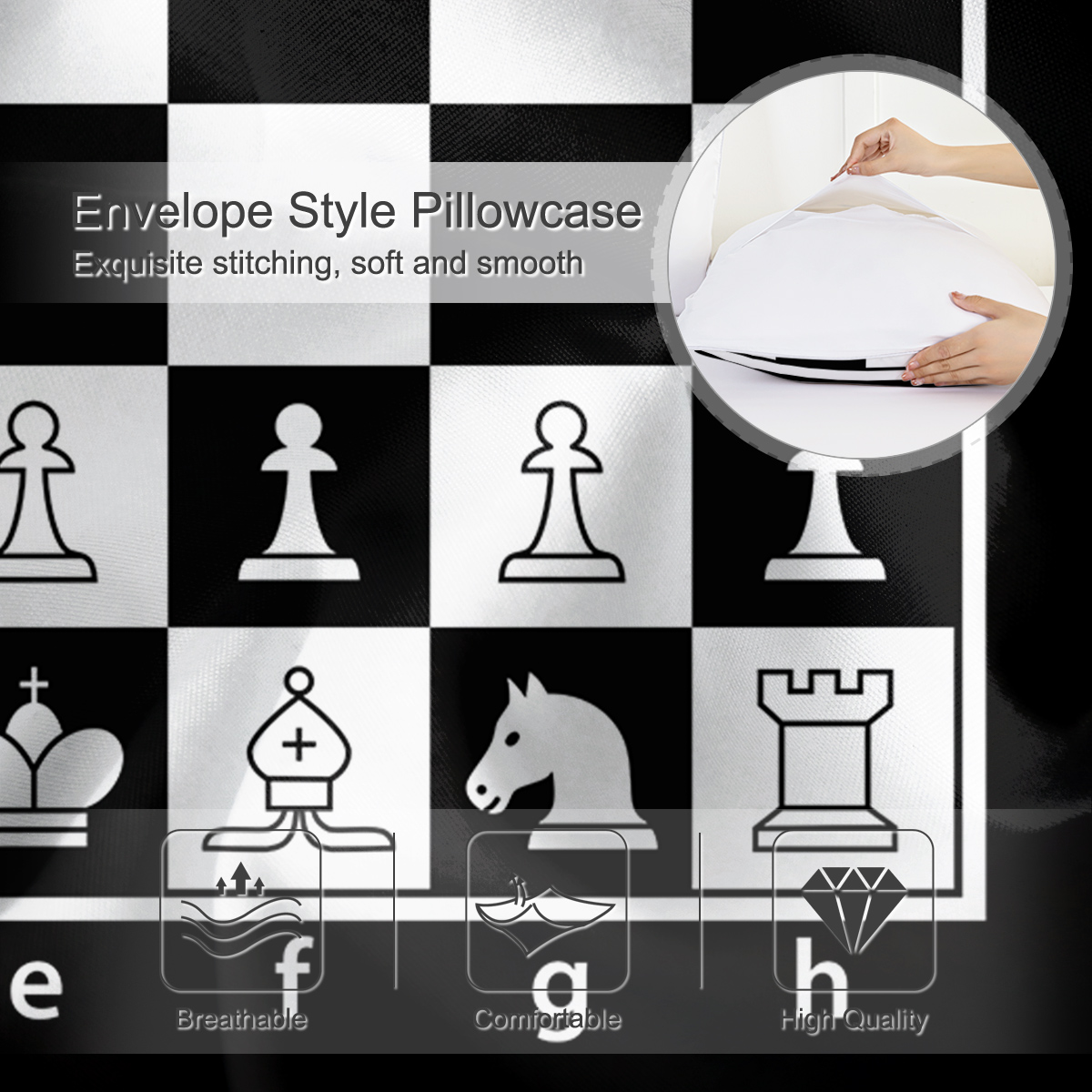 BeddingOutlet Chess Board Bedd - Board Game Nations ulasan dan harga