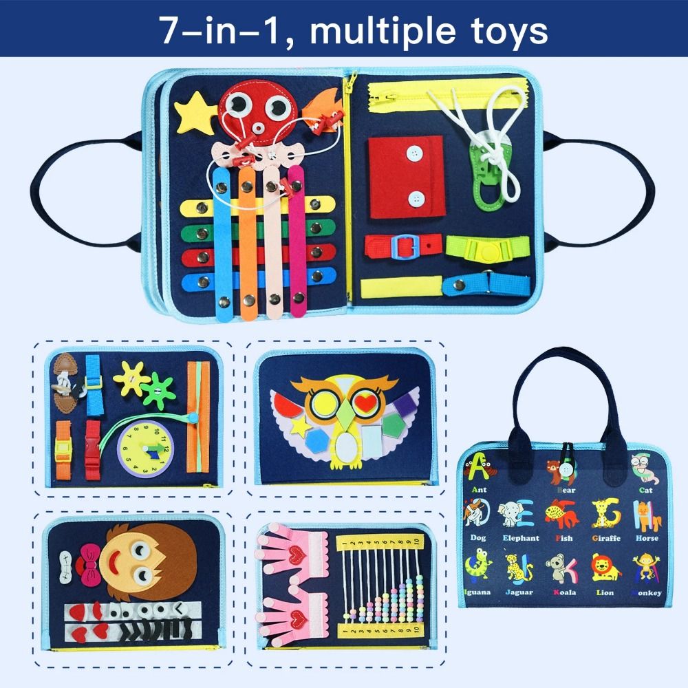 Creative Cute Felt Busy Board  - Board Game Of Life ulasan dan harga