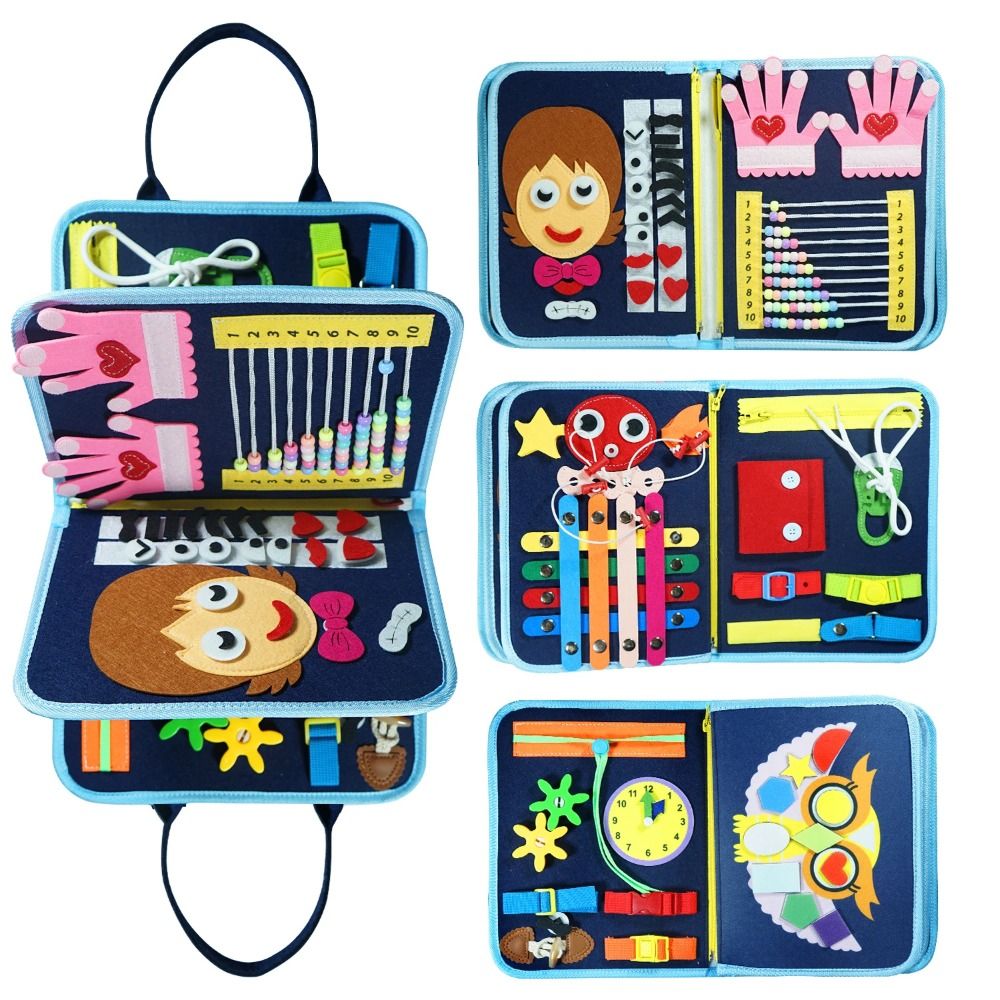 Creative Cute Felt Busy Board  - Board Game Of Life ulasan dan harga