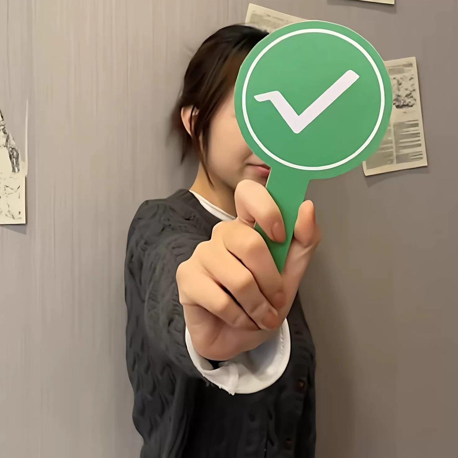 Voting Paddles Double-sided Re - Board Game Who Is It ulasan dan harga